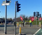 Go North West bus strike Queen's Road depot